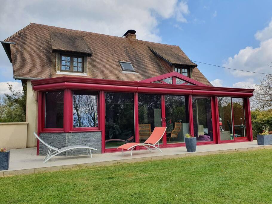 Villa La Mare Aux Chevres Reux Exterior foto